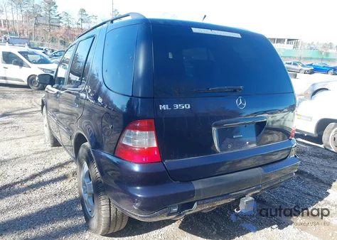 2004 Mercedes-Benz Ml 350 4Matic из США, поврежденный, VIN 4JGAB57E74A468252